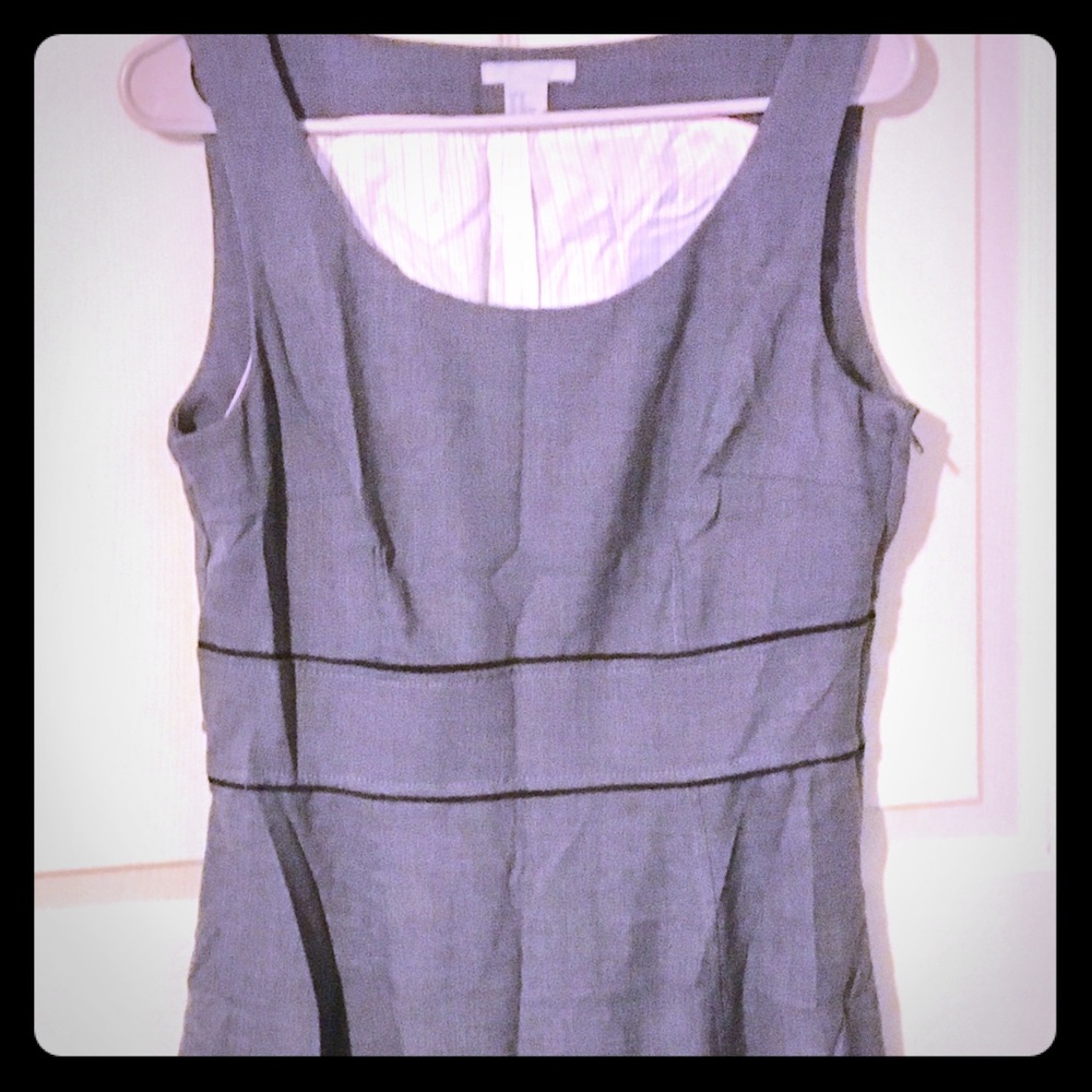 Grey H&M uniform style dress